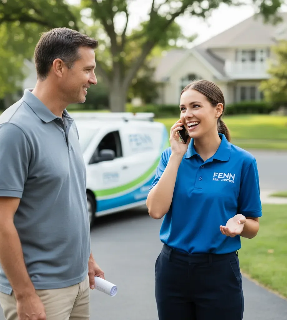 Fenn Pest Control customer support in Shafer